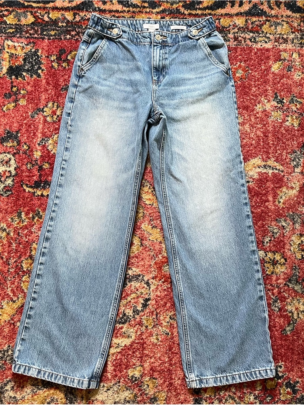 Forever 21 Light Blue High Rise Wide Leg Women’s Jeans size 26